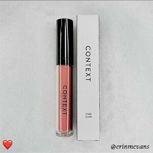Context Skin Come Clean Liquid Lacquer Ultra Matte Lipstick Full Size New Sale